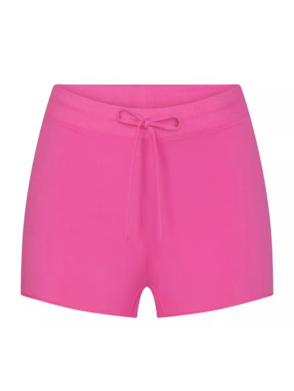 Skims cotton jersey short sugar pink